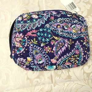 Vera Bradley cord organized bag, 9 x 8 inches , floral pattern